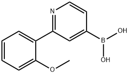 2-(2-Methoxyphenyl)pyridine-4-boronic acid Struktur