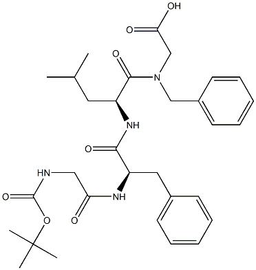 benzyl (tert-butoxycarbonyl)glycyl-D-phenylalanyl-L-leucylglycinate|benzyl (tert-butoxycarbonyl)glycyl-D-phenylalanyl-L-leucylglycinate