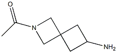 1-(6-amino-2-azaspiro[3.3]heptan-2-yl)ethan-1-one Struktur