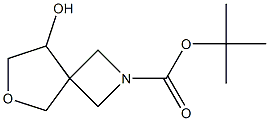 tert-butyl 8-hydroxy-6-oxa-2-azaspiro[3.4]octane-2-carboxylate 结构式