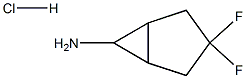 3,3-difluorobicyclo[3.1.0]hexan-6-amine hydrochloride Struktur