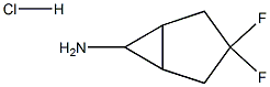 3,3-difluorobicyclo[3.1.0]hexan-6-amine hydrochloride Structure