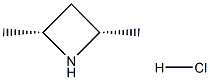 cis-2,4-dimethylazetidine hydrochloride Structure