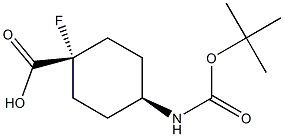 2231666-29-6 (1S,4S)-4-((叔丁氧基羰基)氨基)-1-氟环己烷-1-羧酸