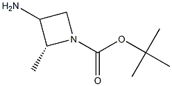 tert-butyl (2R)-3-amino-2-methylazetidine-1-carboxylate Structure