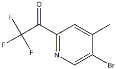 1-(5-bromo-4-methylpyridin-2-yl)-2,2,2-trifluoroethan-1-one|1-(5-溴-4-甲基吡啶-2-基)-2,2,2-三氟乙酮