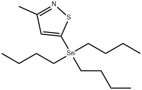 3-Methyl-5-(tributylstannyl)isothiazole Struktur