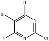 5-bromo-2-chloropyrimidine-4,6-d2 Struktur