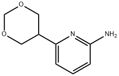 6-(1,3-dioxan-5-yl)pyridin-2-amine,2241866-23-7,结构式