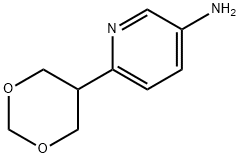 6-(1,3-dioxan-5-yl)pyridin-3-amine,2241866-24-8,结构式