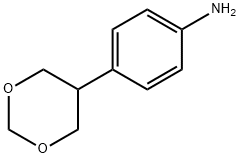 4-(1,3-dioxan-5-yl)aniline 化学構造式