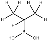 (propan-2-yl-d7)boronic acid 化学構造式