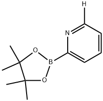 2-(4,4,5,5-tetramethyl-1,3,2-dioxaborolan-2-yl)pyridine-6-d Struktur