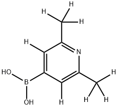 (2,6-bis(methyl-d3)pyridin-4-yl-3,5-d2)boronic acid|