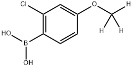 (2-chloro-4-(methoxy-d3)phenyl)boronic acid|