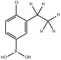 2241871-54-3 (4-chloro-3-(ethyl-d5)phenyl)boronic acid