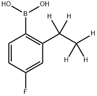 (2-(ethyl-d5)-4-fluorophenyl)boronic acid|