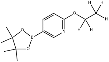 2-(ethoxy-d5)-5-(4,4,5,5-tetramethyl-1,3,2-dioxaborolan-2-yl)pyridine Structure