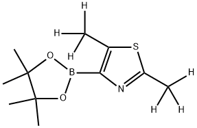 2,5-bis(methyl-d3)-4-(4,4,5,5-tetramethyl-1,3,2-dioxaborolan-2-yl)thiazole|