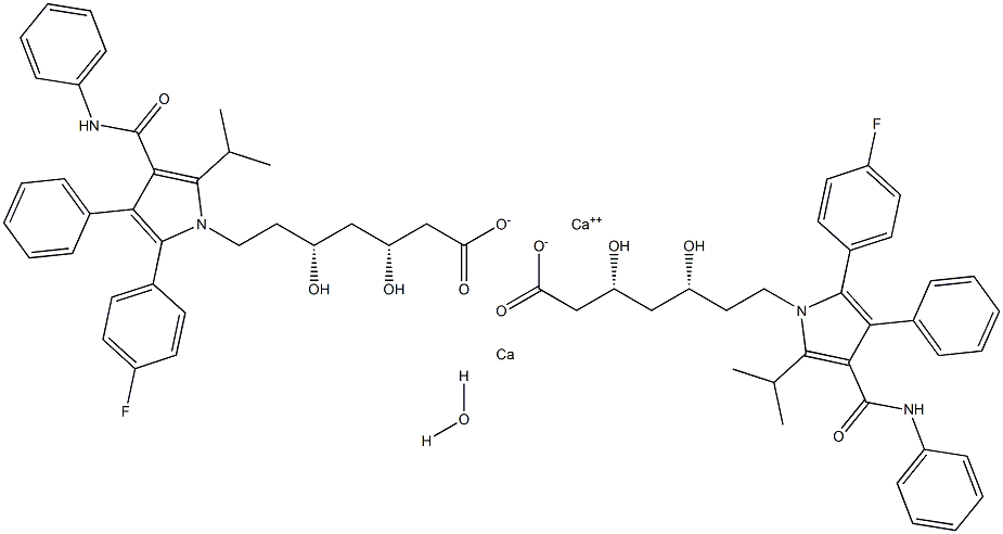 Atorvastatin Calcium Hydrate impurity 39 Struktur