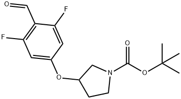 2247849-87-0 tert-butyl 3-(3,5-difluoro-4-formylphenoxy)pyrrolidine-1-carboxylate