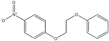 1-nitro-4-(2-phenoxyethoxy)benzene Struktur