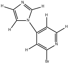 2256707-20-5 2-bromo-4-(1H-imidazol-1-yl-d3)pyridine-3,5,6-d3