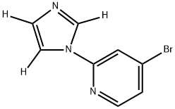 2256707-30-7 4-bromo-2-(1H-imidazol-1-yl-d3)pyridine