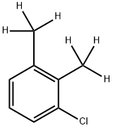 1-chloro-2,3-bis(methyl-d3)benzene 化学構造式