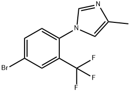 2256709-16-5 1-(4-bromo-2-(trifluoromethyl)phenyl)-4-methyl-1H-imidazole