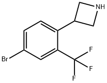 3-(4-bromo-2-(trifluoromethyl)phenyl)azetidine|