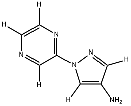 1-(pyrazin-2-yl-d3)-1H-pyrazol-3,5-d2-4-amine|