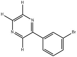 2256712-24-8 2-(3-bromophenyl)pyrazine-3,5,6-d3