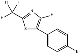 2256712-68-0 5-(4-bromophenyl)-2-(methyl-d3)thiazole-4-d