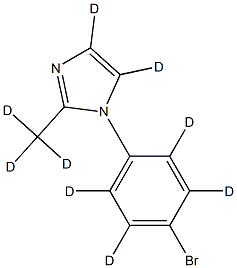 2256712-97-5 1-(4-bromophenyl-2,3,5,6-d4)-2-(methyl-d3)-1H-imidazole-4,5-d2
