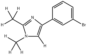 2256713-10-5 4-(3-bromophenyl)-1,2-bis(methyl-d3)-1H-imidazole-5-d