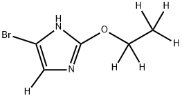 2256713-26-3 4-bromo-2-(ethoxy-d5)-1H-imidazole-5-d