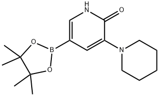 2256754-98-8 3-(piperidin-1-yl)-5-(4,4,5,5-tetramethyl-1,3,2-dioxaborolan-2-yl)pyridin-2(1H)-one