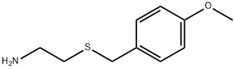 2-(4-Methoxy-benzylsulfanyl)-ethylamine Struktur