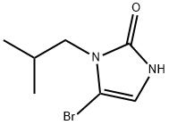 5-bromo-1-isobutyl-1,3-dihydro-2H-imidazol-2-one Structure