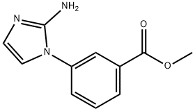 methyl 3-(2-amino-1H-imidazol-1-yl)benzoate Structure