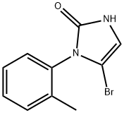 5-bromo-1-(o-tolyl)-1,3-dihydro-2H-imidazol-2-one Structure