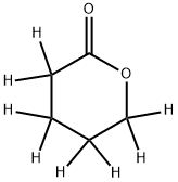 tetrahydro-2H-pyran-2-one-3,3,4,4,5,5,6,6-d8 结构式
