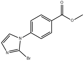 methyl 4-(2-bromo-1H-imidazol-1-yl)benzoate|methyl 4-(2-bromo-1H-imidazol-1-yl)benzoate