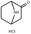 7-Aza-bicyclo[2.2.1]heptan-2-one hydrochloride 结构式