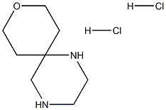 9-Oxa-1,4-diaza-spiro[5.5]undecane dihydrochloride Structure