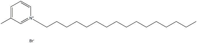 Pyridinium,1-hexadecyl-3-methyl-,bromide 结构式