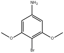 3.5-二甲氧基-4-溴苯胺 结构式