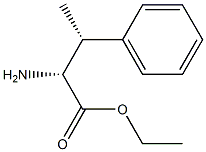 (2R,3R)-2-Amino-3-phenyl-butyric acid ethyl ester Structure