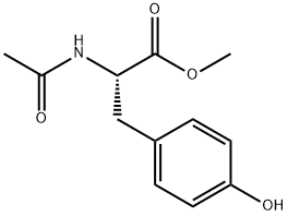 N-Acetyl-DL-Tyrosine Methyl Ester Structure